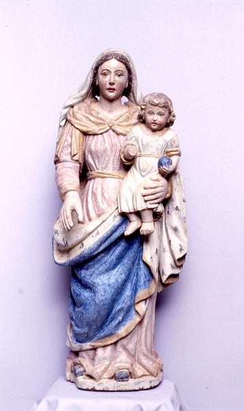 Statue : Vierge à l'Enfant dite Notre-Dame des Fleurs