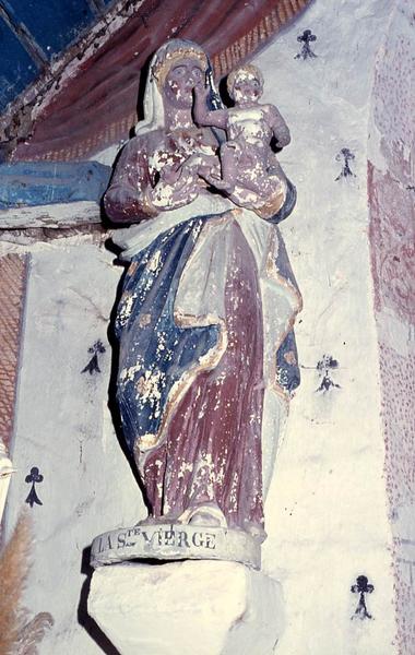 statue : Vierge à l'Enfant