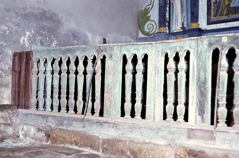 clôture de chapelle (table de communion) - © Monuments historiques