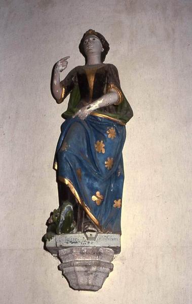 statue : Sainte Marguerite - © Monuments historiques