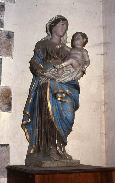 statue : Vierge à l'Enfant - © Monuments historiques