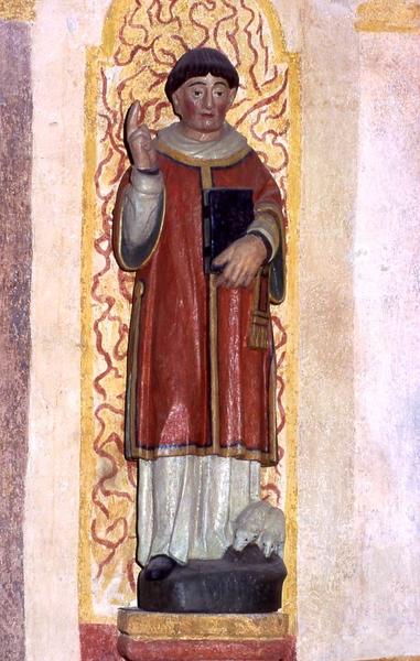statue : Saint Antoine ? - © Monuments historiques