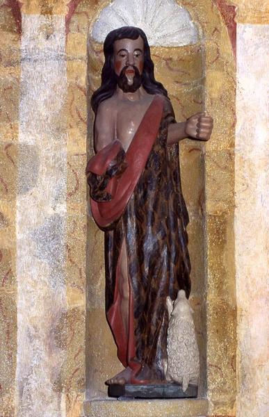 statue : Saint Jean-Baptiste - © Monuments historiques