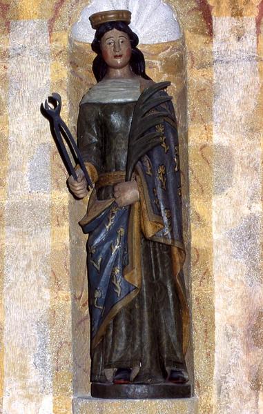 statue : Sainte Apolline - © Monuments historiques