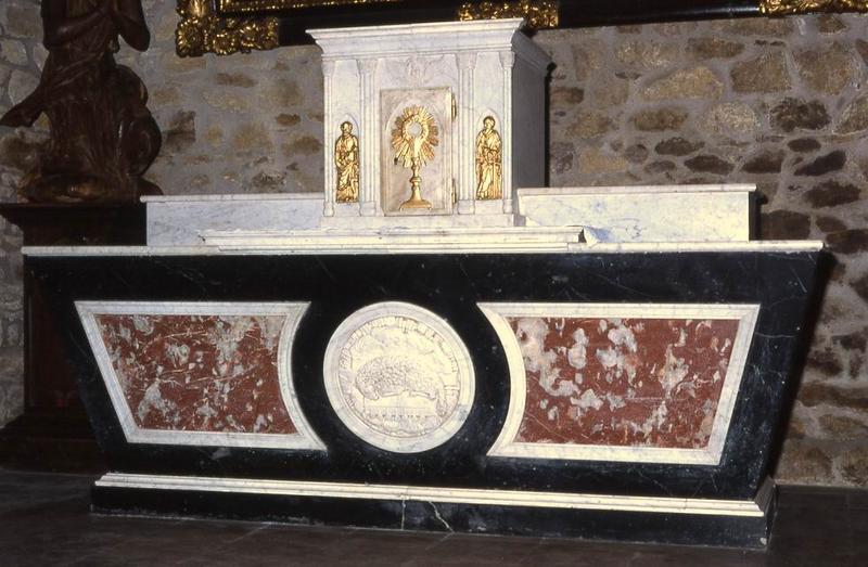 autel (maître-autel) et tabernacle - © Monuments historiques