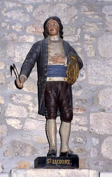 statue : Saint Isidore - © Monuments historiques