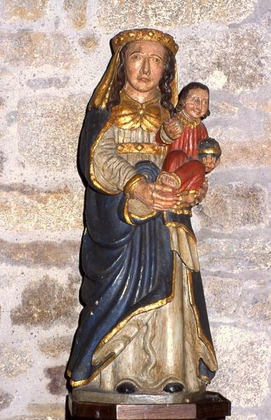 statue : Vierge à l'Enfant - © Monuments historiques
