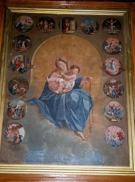 tableau : Le Rosaire - © Monuments historiques