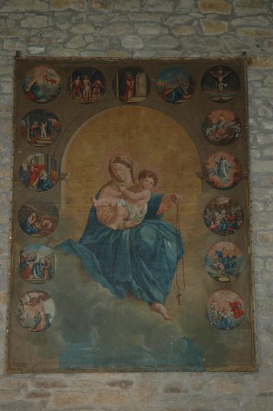tableau : Le Rosaire - © Monuments historiques