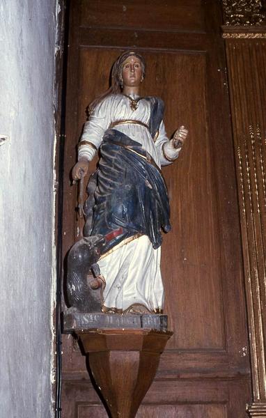 statue : Sainte Marguerite - © Monuments historiques