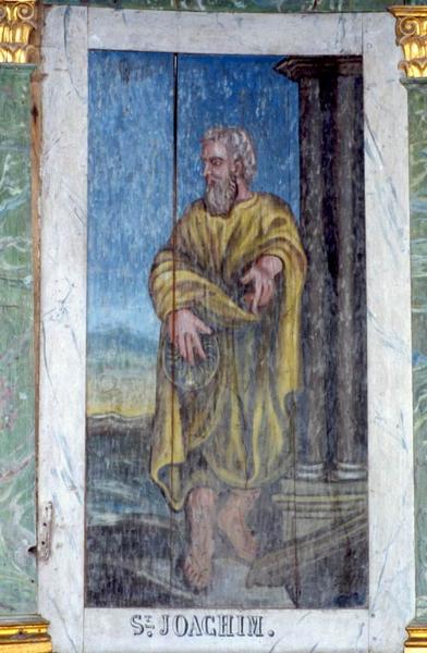 ensemble de huit peintures (panneaux peints) : Saint Joachim
