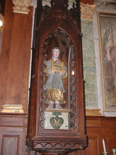 statue-reliquaire (statuette-reliquaire) : Ange