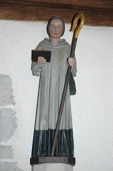 statue : Saint abbé