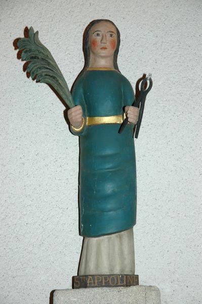 statue : Sainte Apolline