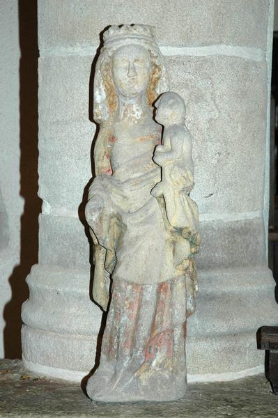 statue : Vierge à l'Enfant