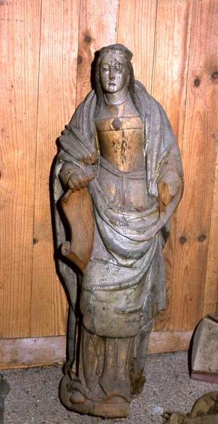 statue : Sainte femme - © Monuments historiques