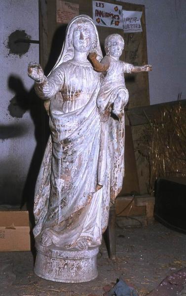 statue : Vierge à l'Enfant n°1 - © Monuments historiques