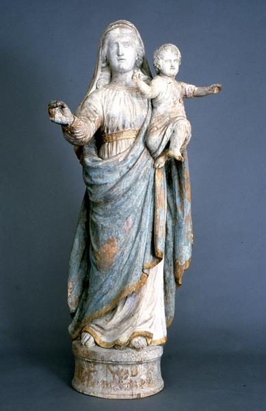 statue : Vierge à l'Enfant n°1 - © Monuments historiques