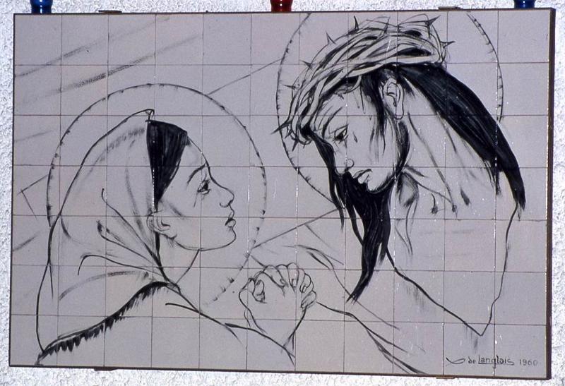 chemin de croix : rencontre avec sa mère - © Monuments historiques