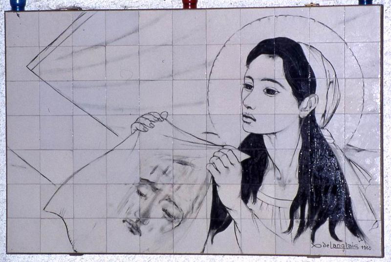 chemin de croix : Véronique essuie le visage de Jésus