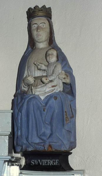 statue : Vierge à l'Enfant - © Monuments historiques