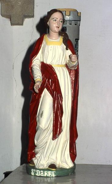 statue : Sainte Barbe - © Monuments historiques