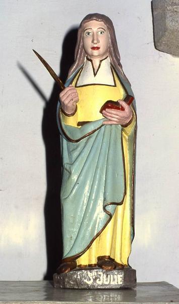 statue : Sainte Julie - © Monuments historiques