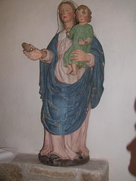 statue : Vierge à l'Enfant - © Monuments historiques