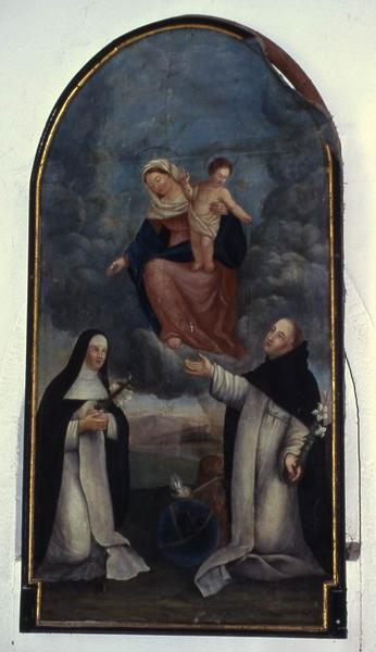 deux tableaux : Le Rosaire - © Monuments historiques