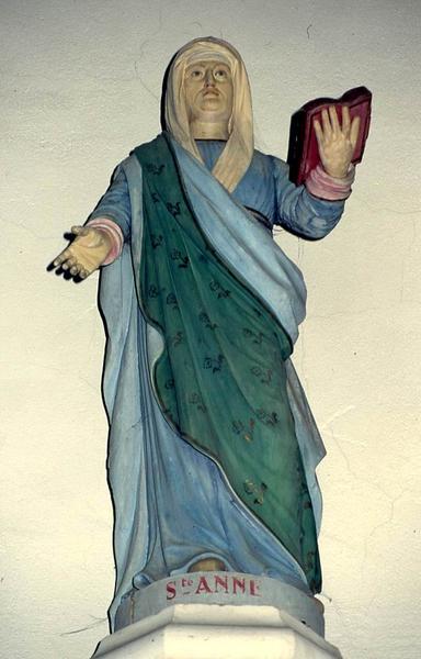 quatre statues : Sainte Anne - © Monuments historiques