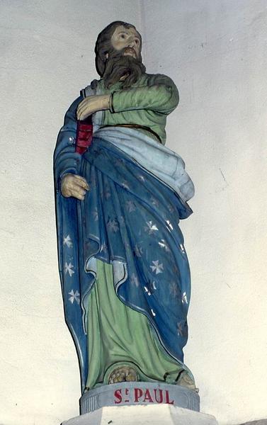 quatre statues : Saint Paul - © Monuments historiques