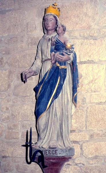 statue : Vierge à l'Enfant