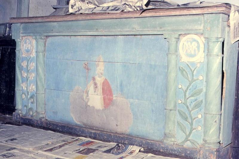 autel et retable : devant de l'autel