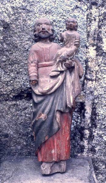 statue (statuette) : Saint Joseph et l'Enfant