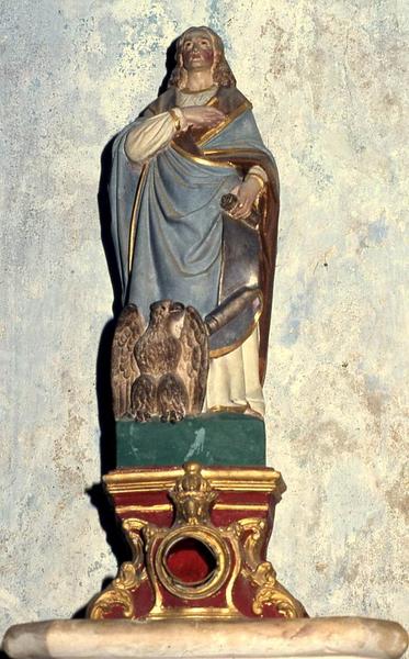 quatre statues (statuettes) : Saint Jean - © Monuments historiques