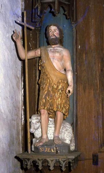 statue : Saint Jean-Baptiste - © Monuments historiques