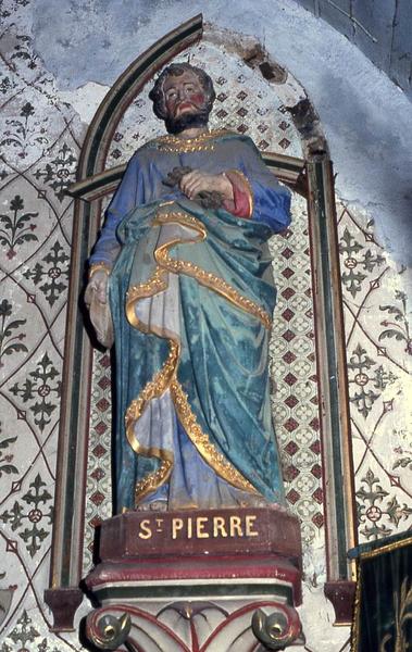 statue : Saint Pierre - © Monuments historiques