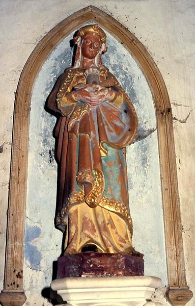 statue : Sainte Barbe - © Monuments historiques