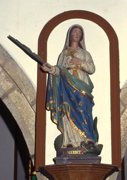 statue : Sainte Marguerite - © Monuments historiques