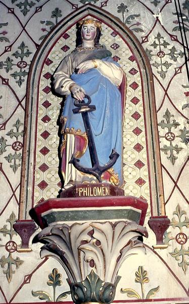 statue : Sainte Philomène - © Monuments historiques