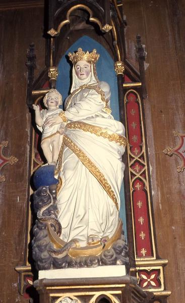 statue : Vierge à l'Enfant - © Monuments historiques