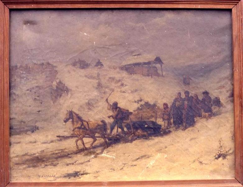 tableau : Enterrement en Transylvanie - © Monuments historiques