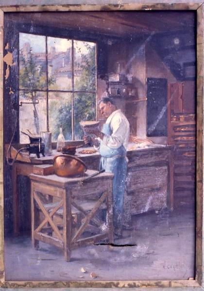 tableau : Le Pâtissier-confiseur - © Monuments historiques