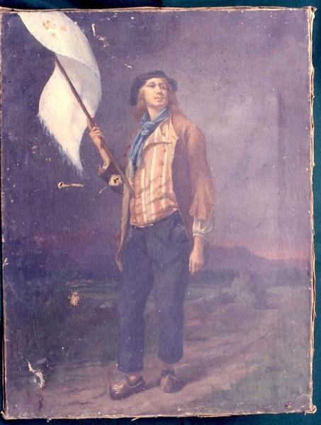 tableau : Le Porte-drapeau - © Monuments historiques