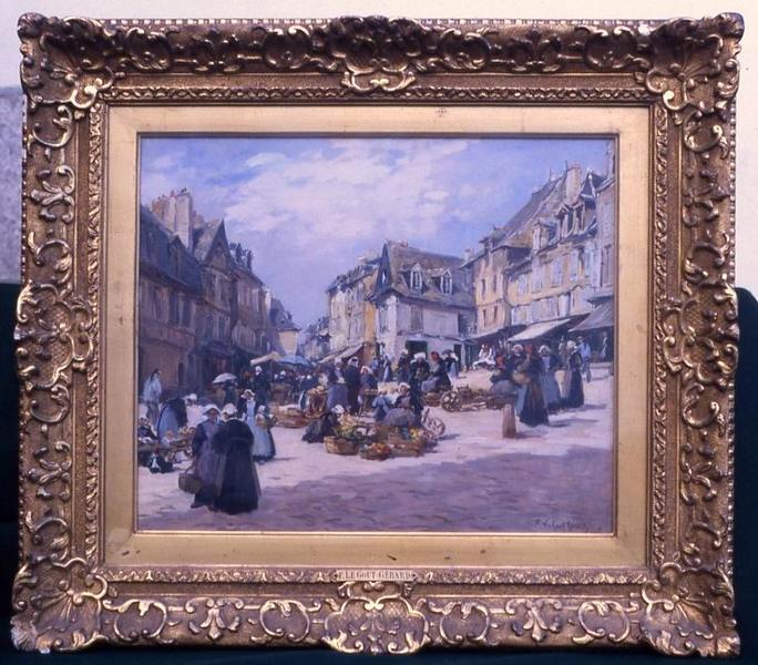 tableau : Marché - © Monuments historiques