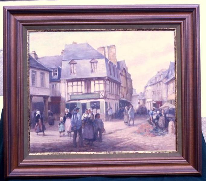 tableau : Pontivy, place du Martray - © Monuments historiques