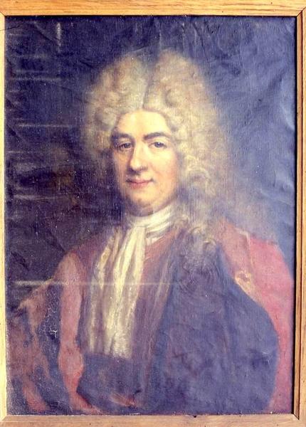 tableau : Portrait d'homme en habit du XVIIIe - © Monuments historiques