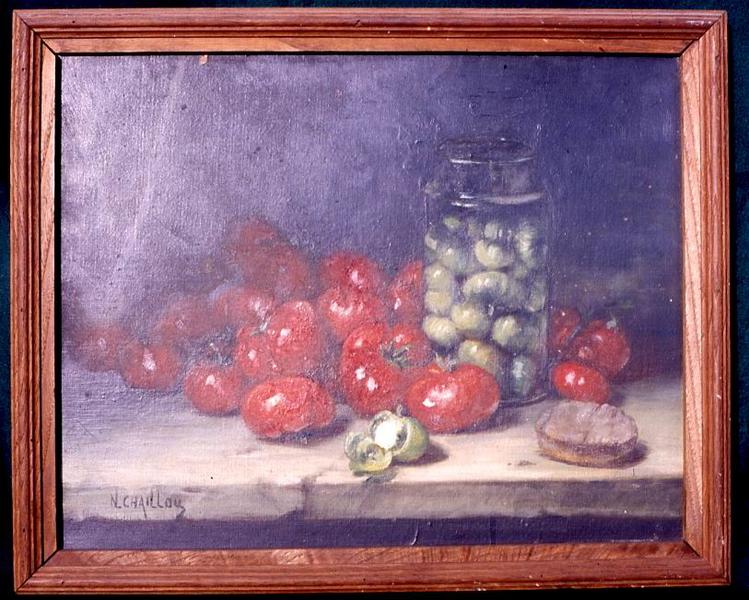 tableau : Tomates vertes et rouges - © Monuments historiques