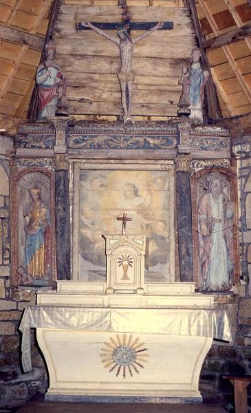 retable du maître-autel et tableau : Assomption - © Monuments historiques