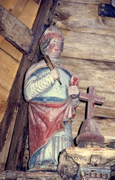 statue : Saint évêque - © Monuments historiques